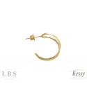  Argola LBS & Kessy Folheado - 2cm