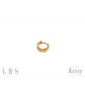  Argola Infantil/Cartilagem LBS & Kessy Folheada - 0,9cm