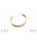 Argola LBS & Kessy Folheado - 3,5cm 