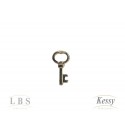 Brinco LBS & Kessy Folheado Chave - 1cm