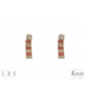 Conjunto LBS & Kessy Folheado Com Pedras 