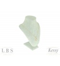 Conjunto LBS & Kessy Folheado Círculo Vazado + Pedra