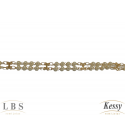 Gargantilha Choker LBS & Kessy Folheado Pérolas - 31cm Ajustável