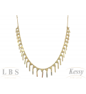 Gargantilha Choker LBS & Kessy Moderno + Pendente - 31cm Ajustável 