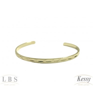 Bracelete LBS & Kessy Folheado 