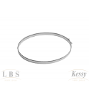 Bracelete LBS & Kessy Prata - 0,4cm