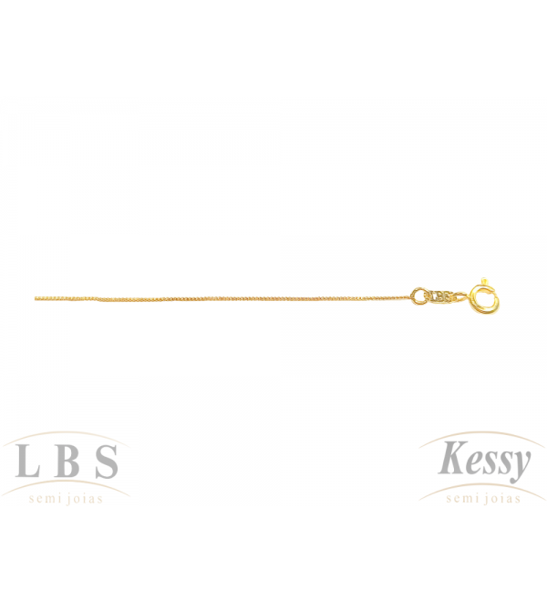 Corrente LBS & Kessy Folheado Veneziana - 45cm 
